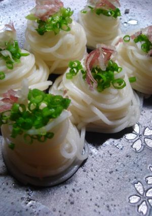 我が家のそうめん【お弁当用】-レシピのメイン写真