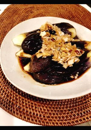 【時短】焼きなすの甘酢ネギダレソース-レシピのメイン写真
