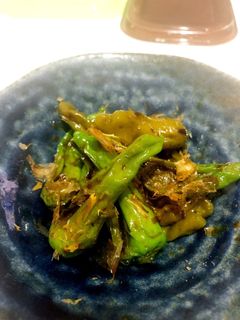 ししとうのおかか醤油炒め-レシピのメイン写真