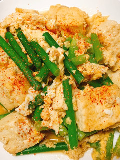豆腐とニンニクの芽の照り焼き風-レシピのメイン写真