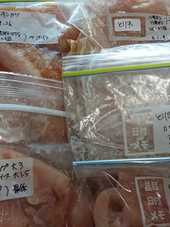 下味保存袋にメモ-レシピのメイン写真