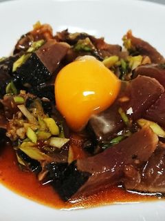 カツオたたきのユッケ風味-レシピのメイン写真