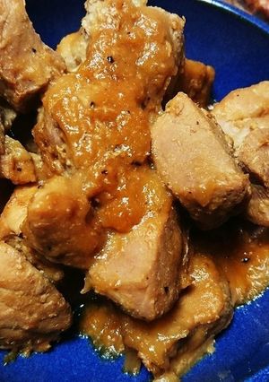 ねぎ味噌煮込みポーク-レシピのメイン写真