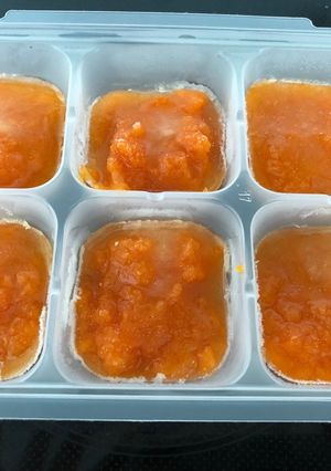離乳食④野菜：人参と玉ねぎmix-レシピのメイン写真