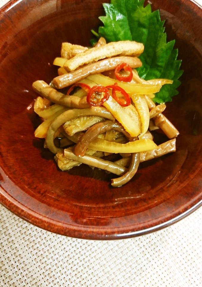 大根の皮とゼンマイ煮-レシピのメイン写真