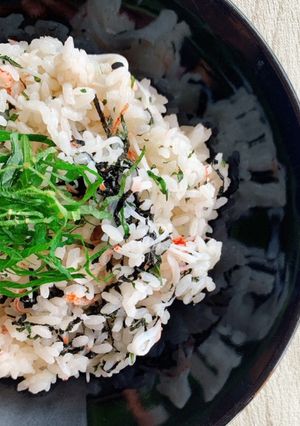 カニカマ大葉海苔ご飯(QC使用)-レシピのメイン写真