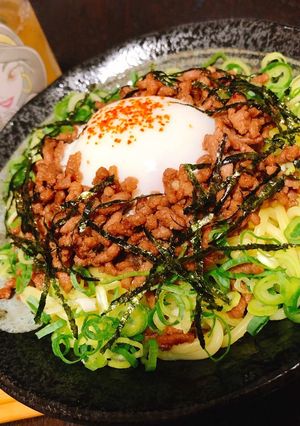 簡単ひき肉まぜそば-レシピのメイン写真
