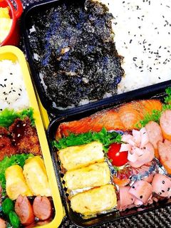 旦那と娘のお弁当 9/27-レシピのメイン写真