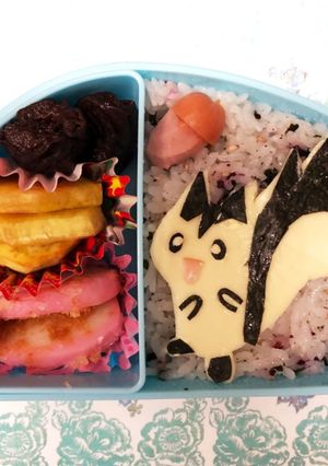 ポケモン弁当★パチリス-レシピのメイン写真