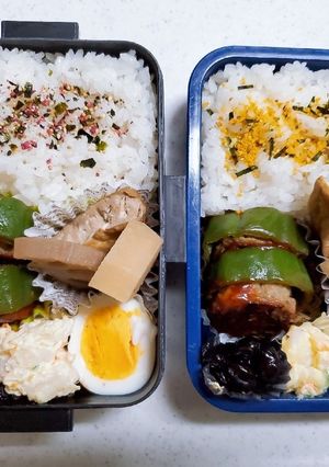 ☆高校生娘と私のお弁当☆112-レシピのメイン写真