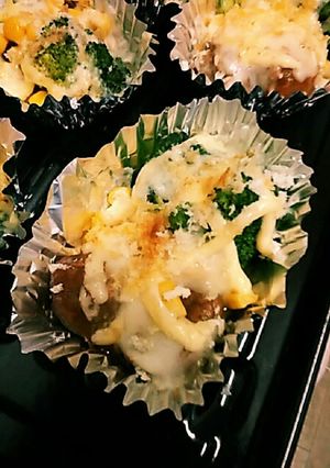 お弁当に♪ミートボールのアレンジ焼き☆-レシピのメイン写真