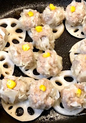 簡単！シュウマイのフライパン蒸し-レシピのメイン写真