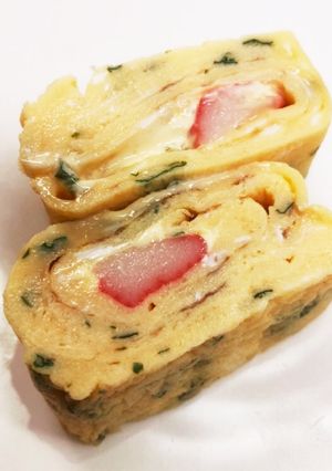 お弁当に♪カニマヨ卵焼き-レシピのメイン写真