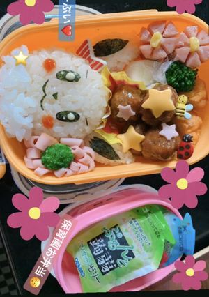 イーブイ弁当 キャラ弁 ポケモン-レシピのメイン写真