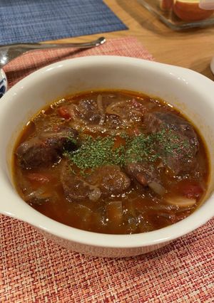 【ホットクック】ルー無しビーフシチュー-レシピのメイン写真