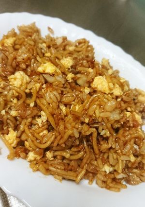 ★我が家の味 簡単そばめし-レシピのメイン写真