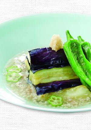 茄子とししとうのそぼろあんかけ-レシピのメイン写真