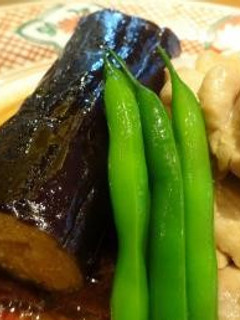 松山長なすと鶏肉の煮物-レシピのメイン写真