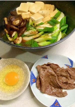 ★簡単！すき焼き (関西風)-レシピのメイン写真