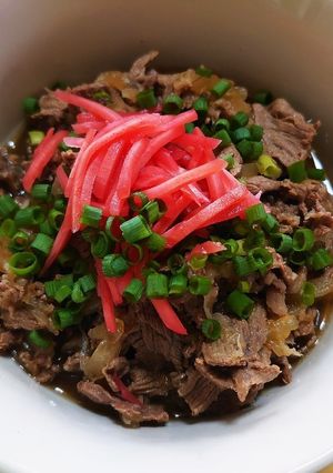 超簡単！だけど吉野家とか松屋みたいな牛丼-レシピのメイン写真
