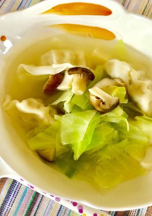 冷凍ギョーザでほっかほか水餃子-レシピのメイン写真