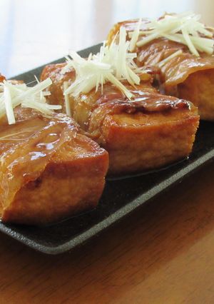 豚バラ肉と厚揚げの照り焼き-レシピのメイン写真
