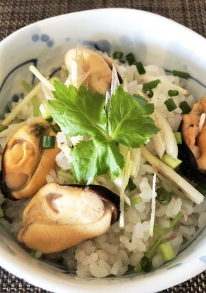 シュウリ貝（ムール貝）の炊き込みご飯-レシピのメイン写真