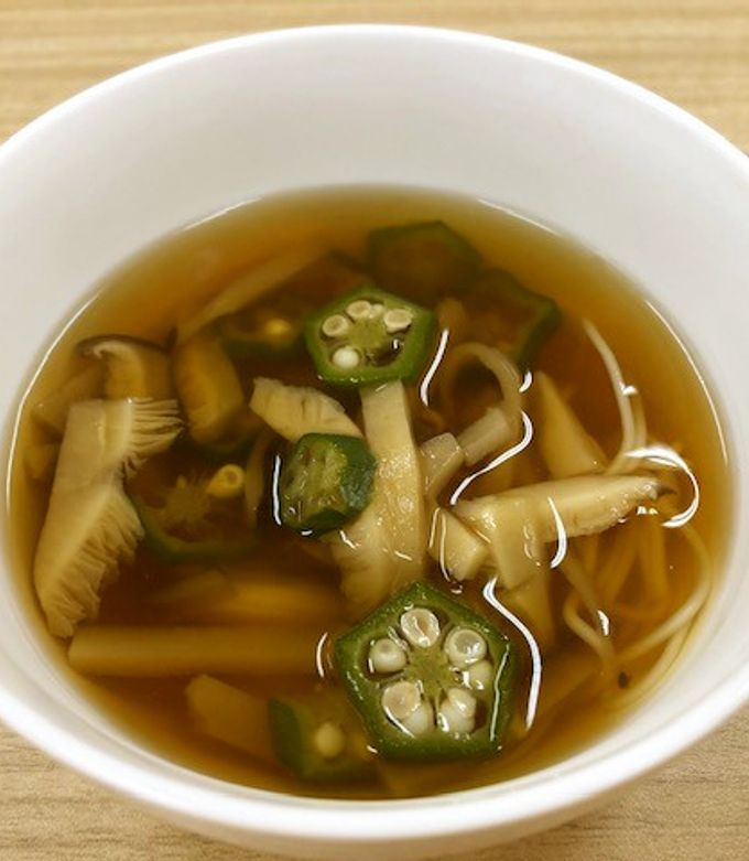 しいたけ入りにゅうめん【ここから栄養士】-レシピのメイン写真