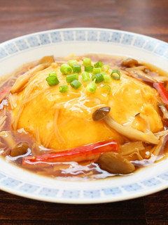 お家で簡単!きのこたっぷり天津飯-レシピのメイン写真