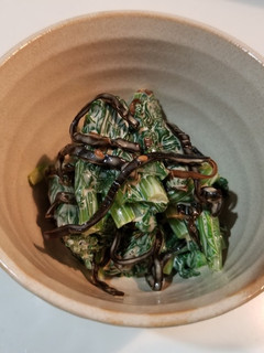 フジッコごま昆布で小松菜の箸休め-レシピのメイン写真