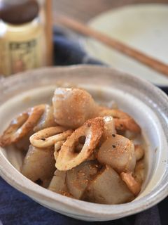こんにゃくの甘辛味噌炒め【作り置き】-レシピのメイン写真