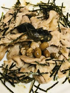 越前はまな味噌の●豚こまぎれ肉のみそ炒め-レシピのメイン写真