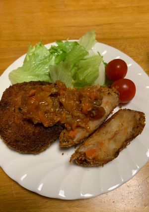 ミートソースコロッケ-レシピのメイン写真
