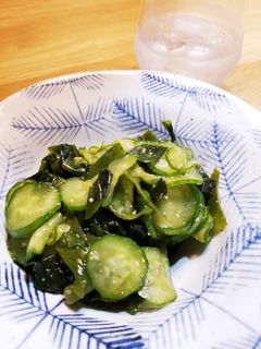 きゅうりとわかめの和え物-レシピのメイン写真