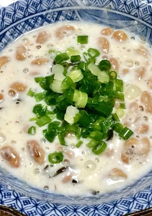 ヨーグルト納豆・塩昆布プラス-レシピのメイン写真