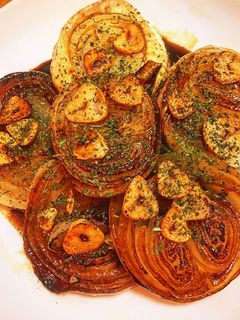 玉ねぎのにんにくバター焼き-レシピのメイン写真