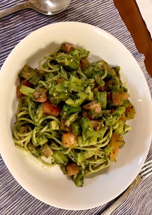 ジェノベーゼのパスタ-レシピのメイン写真