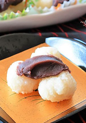 餡が少なめのミニミニおはぎ風♪-レシピのメイン写真