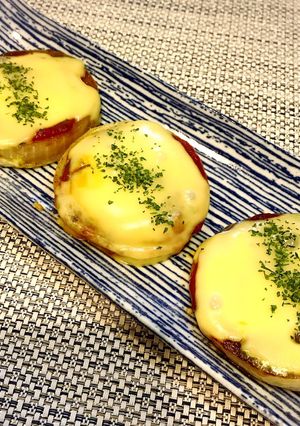 糖質オフ♡簡単過ぎる玉ねぎのピザ-レシピのメイン写真