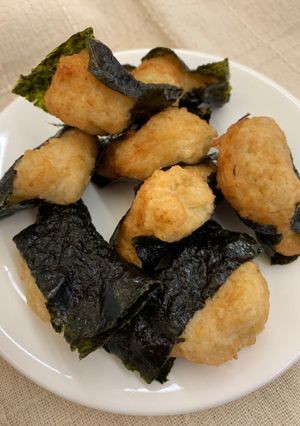 激ウマ簡単おつまみ☆トロロの磯辺揚げ-レシピのメイン写真