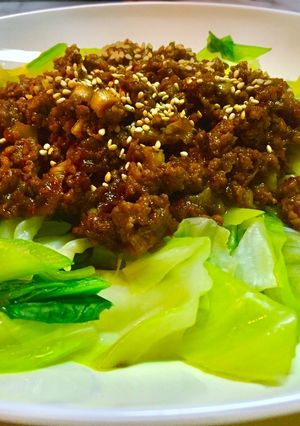 No2247ジャージャー温野菜-レシピのメイン写真