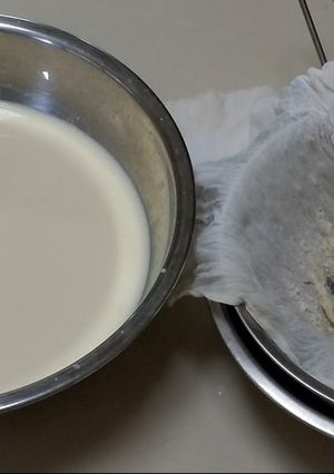 自家製　おからと豆乳作り-レシピのメイン写真