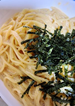 濃厚！超こってり明太子クリームスパゲティ-レシピのメイン写真