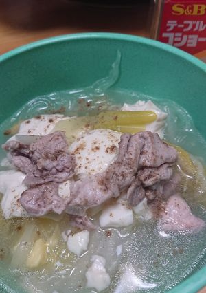 塩味のすき焼き☺️-レシピのメイン写真