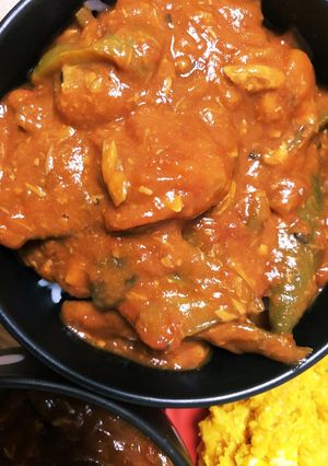 サバ缶とピーマンのトマトカレー-レシピのメイン写真