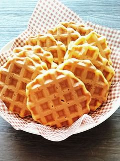 簡単☆薩摩芋のワッフル-レシピのメイン写真