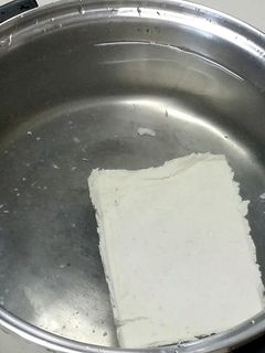 自家製豆乳で豆腐作り-レシピのメイン写真