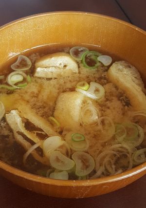 茄子と油揚げ★味噌汁-レシピのメイン写真