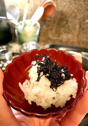 シソシロップの後に作る佃煮-レシピのメイン写真