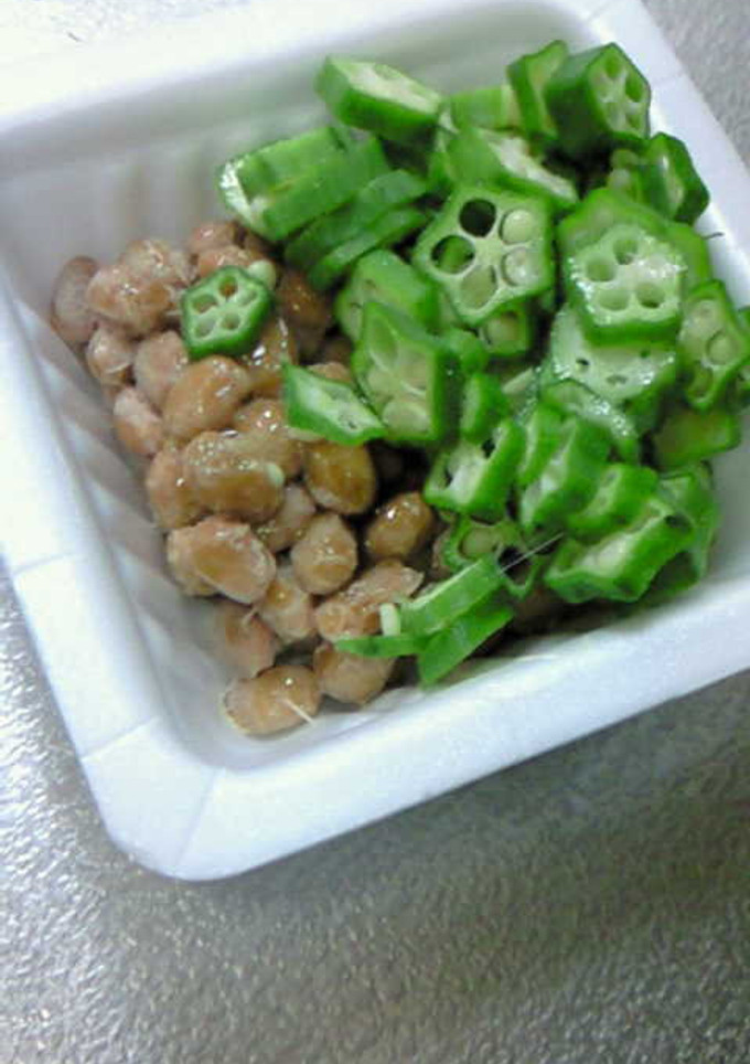 納豆とオクラだけ～！！-レシピのメイン写真